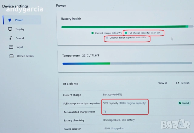 Lenovo P16 Gen 2/Intel Core i7-13700HX/NVidia RTX Ada 1000 6GB/16GB RAM/512GB NVMe/16 IPS QHD 165hz, снимка 16 - Лаптопи за работа - 53873810