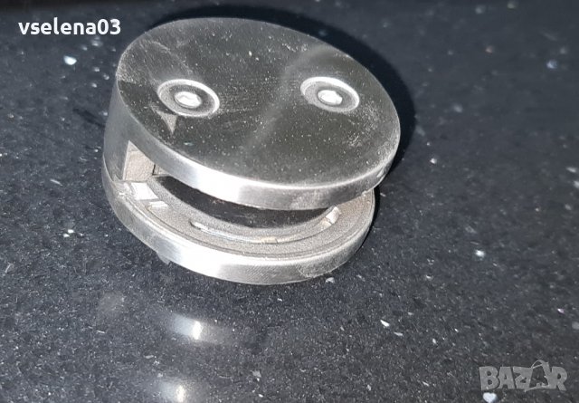 Неръждаем стъклодържач за парапет или преграда