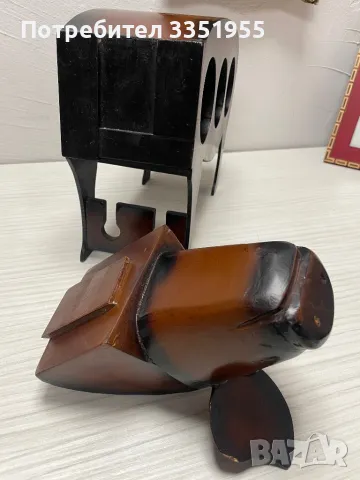 Красива дървена стойка за Вино, снимка 9 - Декорация за дома - 50046955