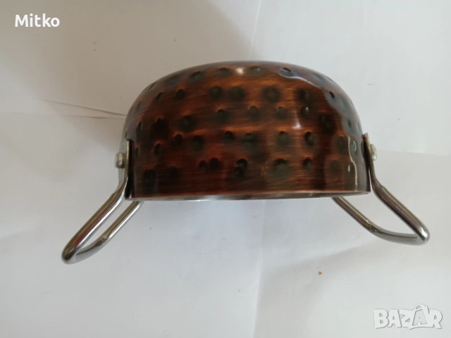 Метална мини ретро сосиера Vertex 8,5x5см, снимка 5 - Прибори за хранене, готвене и сервиране - 53945291