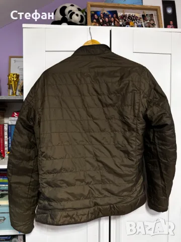 Яке Естествена Телешка Кожа (Massimo Dutti) – Двулицево, снимка 4 - Якета - 48324205