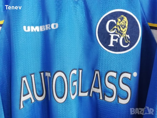 Chelsea Umbro Vintage 1997-1999 оригинална фланелка тениска Челси XXL 2XL, снимка 3 - Тениски - 38000761