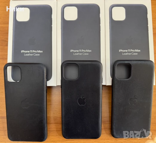 Продавам оригинални кожени кейсове на Apple за iPhone 11 Pro Max , снимка 3 - Apple iPhone - 50457855