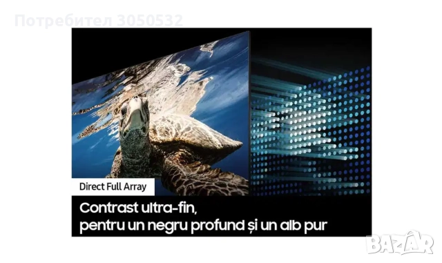 Телевизор Samsung QLED 98Q80C, 98" (249 см), Smart, 4K Ultra HD, снимка 4 - Телевизори - 52466493