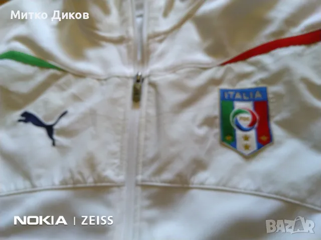 Италия горно марково на Пума размер М отлично, снимка 8 - Футбол - 48002074