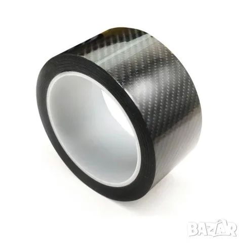 Карбоново защитно фолио за прагове 5 m x 70 mm