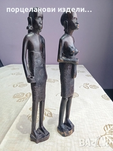 Абаносови стари африкански фигури , снимка 4 - Статуетки - 53973214
