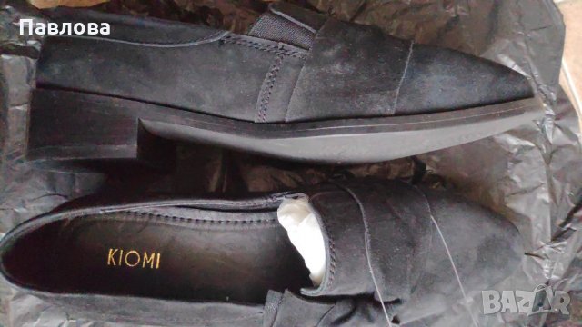 Естествен велур черни 38 размер, снимка 7 - Дамски ежедневни обувки - 35257717