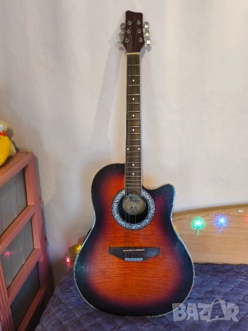 Продавам акустична китара , снимка 8 - Китари - 54240376