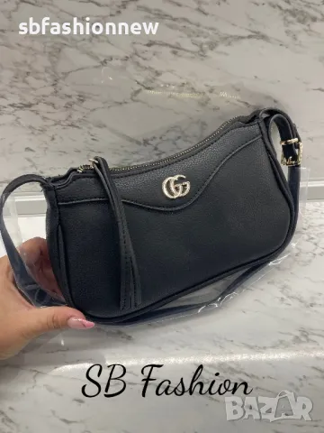 Gucci чанта в черно, снимка 3 - Чанти - 49352451