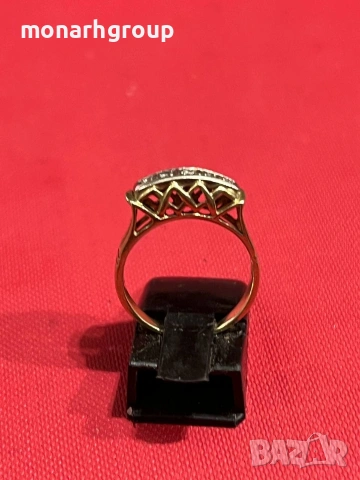 Златен пръстен 14К, снимка 2 - Пръстени - 54273063