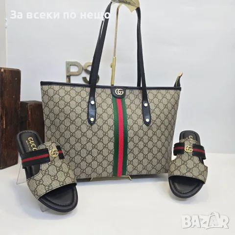 Gucci Дамски Чехли Гучи - Различни Цветове Код SB-26, снимка 5 - Чехли - 55722221