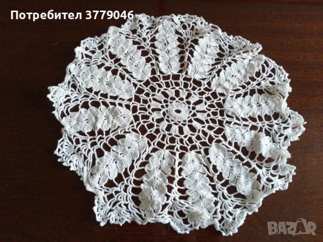 каре плетено на една кука , снимка 6 - Декорация за дома - 49498292