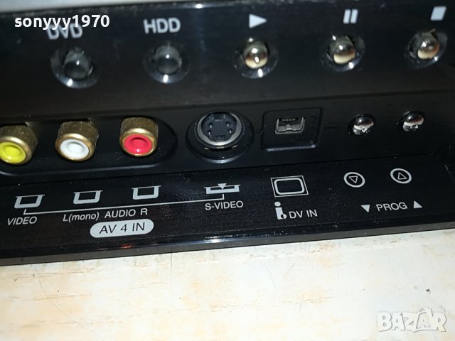 HITACHI HDD/DVD RECORDER 1708221146, снимка 13 - Плейъри, домашно кино, прожектори - 37718480