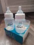 2бр.Шишета Phillips Avent и биберони Nuk, снимка 4