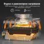 Мултифункционален грил-фритюрник HOMELUX 6в1 с горещ въздух, 1700W, Дигитален сензор, 12 програми, L, снимка 4