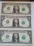 банкноти от по 1 долар с интересни номера, снимка 5