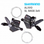 Комплект превключватели Shimano Alivio SL-M430 9х3 - Команди за 27 скорости, снимка 1 - Части за велосипеди - 36535593