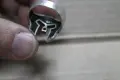 Сребърен пръстен Римски шлем, снимка 8