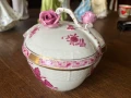 Унгарски порцелан Herend с декор “Apponyi” “Chinese bouquet - Pink”💗 , снимка 10