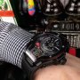 Мъжки часовник Hublot MP-09 Tourbillon с кварцов механизъм, снимка 4