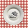 Керамична чиния Ginkgo Biloba, снимка 5