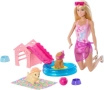 Нова Барби Barbie басейн кучета кукла аксесоари пързалка играчка JBF35, снимка 1