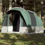 vidaXL Къмпинг палатка тунелна, за 3 души, зелена, водоустойчива, снимка 2