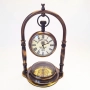 Часовник бронзов настолен, снимка 1
