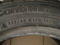 1бр. зимна гума 255/45/17 Continental, снимка 5