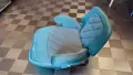 Седалка Isofix за кола за деца с височина от 125 см, зелено. Chipolino Safy. Абсолютно като ново., снимка 3