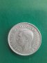 Колекционерска монета Британско сребро от 1943 г. Джордж VI 2 шилинга, снимка 2