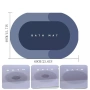 Силно абсорбиращ килим за баня против хлъзгане, снимка 2