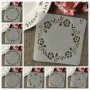 8 вида венец стенсил шаблон за спрей торта украса кекс декорацияспрей за Scrapbooking, снимка 1