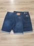 Дънкови къси панталони - бермуди код 80, снимка 2