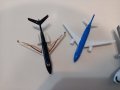Метални Boeing 787 и 777, 2 пластмасови изтребителя, снимка 11