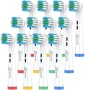 12 броя резервни накрайници за електрическа четка за зъби Oral B, 3 защитни калъфа, снимка 1