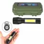 Мини акумулаторен LED фенер с zoom 1000 lm, снимка 1