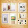 Нова 3D DIY миниатюрна къща с LED светлини - комплект за сглобяване, снимка 7