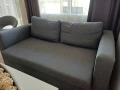 Двуместен диван сив, снимка 3