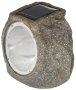 Соларен фенер с каменен дизайн/Пластмасов,10х7х20 см, снимка 3