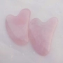 Розов нефритен камък скрепер за лице във формата на сърце за лице TV612, снимка 6