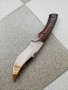 Ръчно изработен ловен нож от марка KD handmade knives ловни ножове, снимка 16