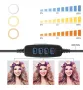 Осветителен пръстен Ring Light LED със статив S_1221337, снимка 3