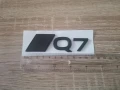 черен гланц емблема Audi Q7 нов стил, снимка 5