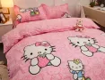 Комплект спално бельо Hello Kitty, снимка 1