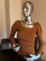 Дамска блуза в цвят горчица !, снимка 1 - Блузи с дълъг ръкав и пуловери - 42098774