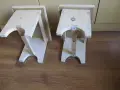 Столче - дърво - 2 броя  /дървени столчета/, снимка 4