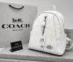 Coach Нова Дамска Кожена Раница Различни Цветове , снимка 2