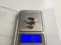 Красив нов сребърен пръстен с бял и розов седеф,общо тегло 8.21г ,проба 925. , снимка 2